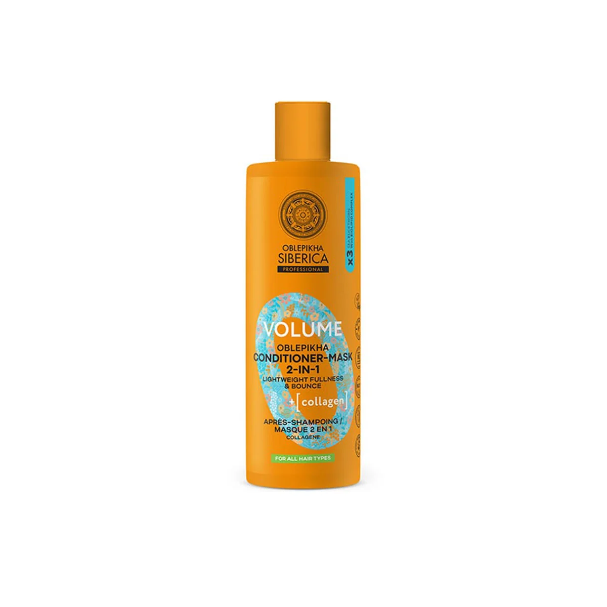 2 az 1-ben Volumennövelő homoktövis kondicionáló és maszk - 400ml