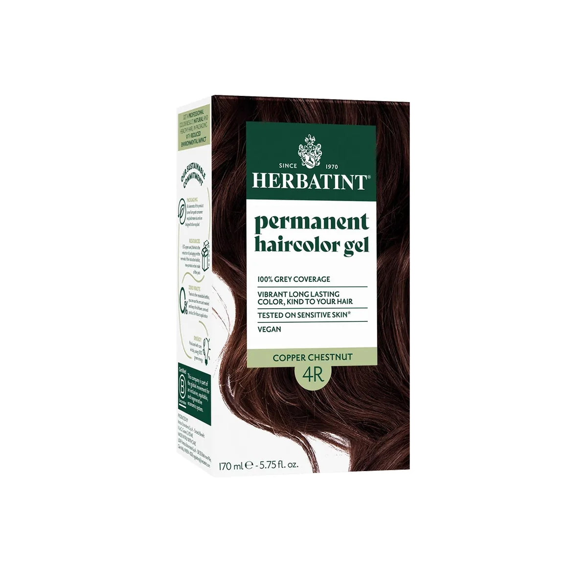 4R Copper Chesnut Hajfesték - 170ml
