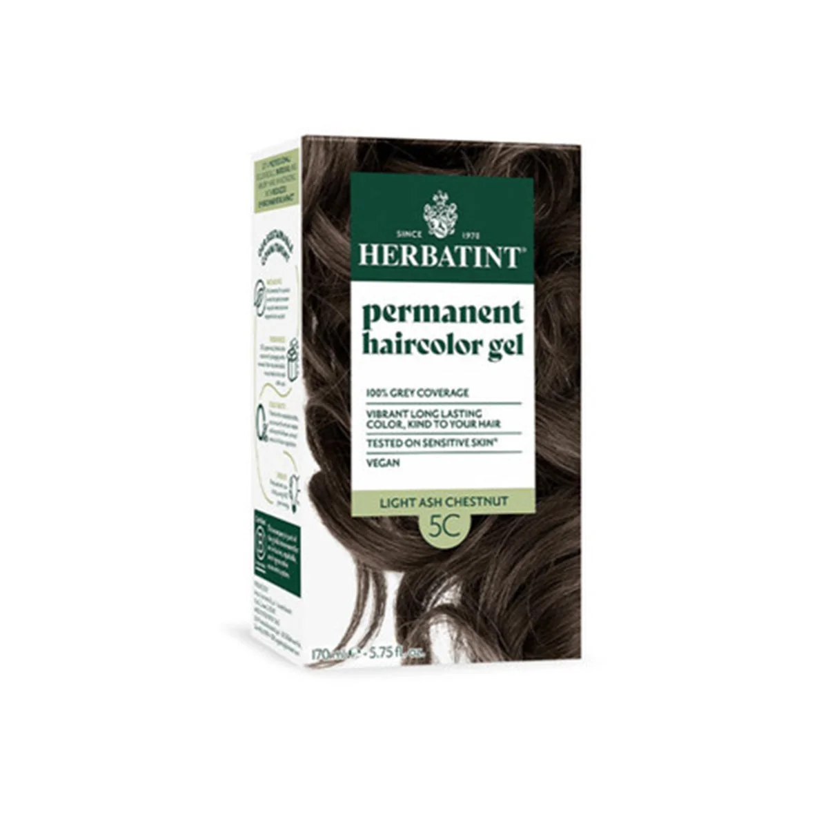 5C Light Ash Chesnut Hajfesték  - 170ml