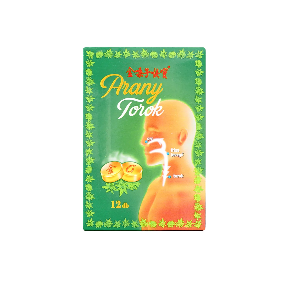 Arany torok pasztilla - 12db