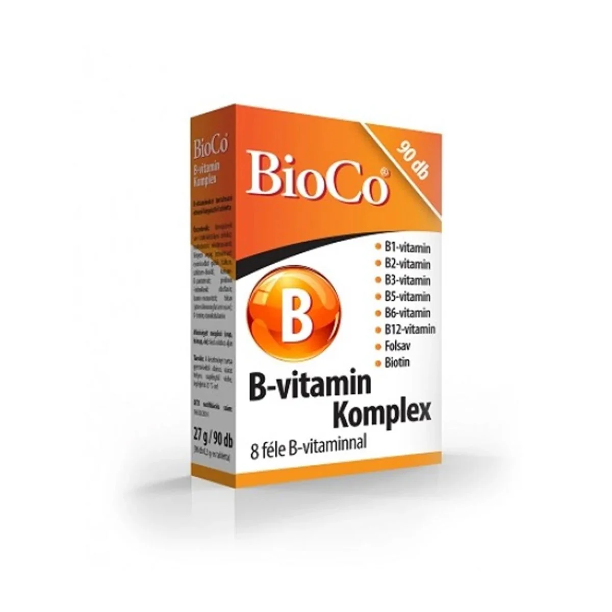 B-vitamin Komplex Tabletta - 90db