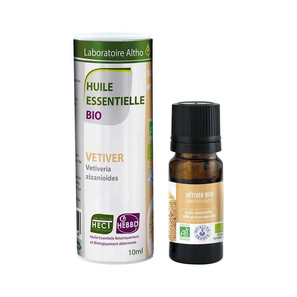 BIO Vetiver Illóolaj – 10ml