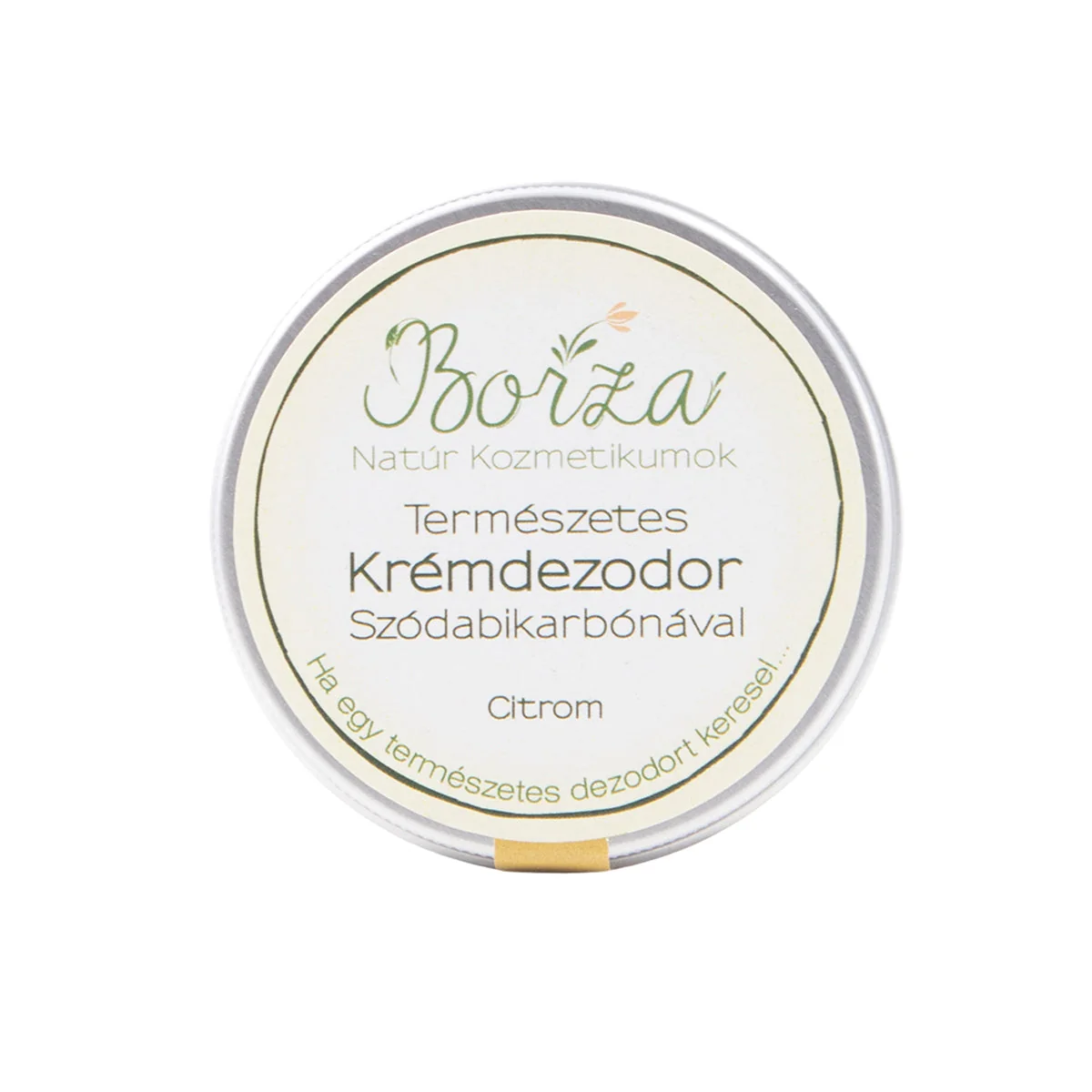Citromos Krémdezodor Szódabikarbónával 45ml