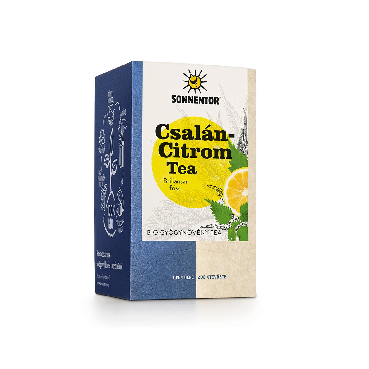 Csalán-Citrom Teafilter - 18db
