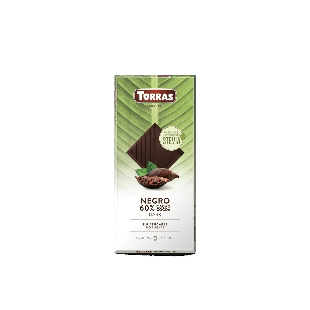 Étcsokoládé steviával - 100g
