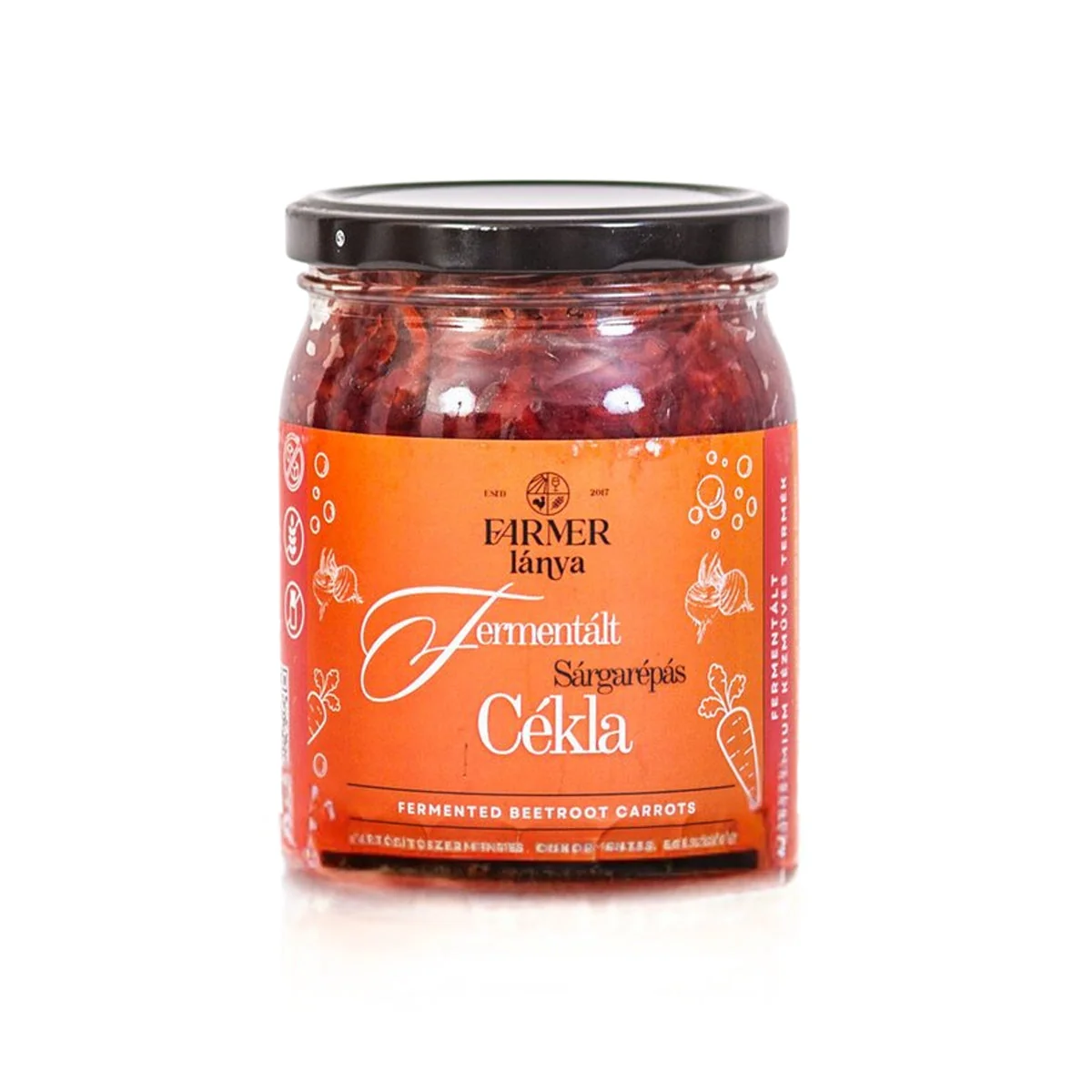 Fermentált Sárgarépás cékla - 370ml