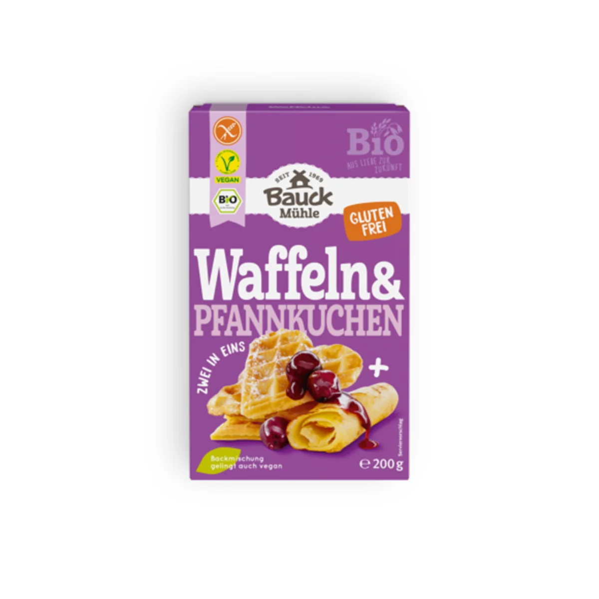 Gofri és palacsinta lisztkeverék gluténmentes - bio - 200g