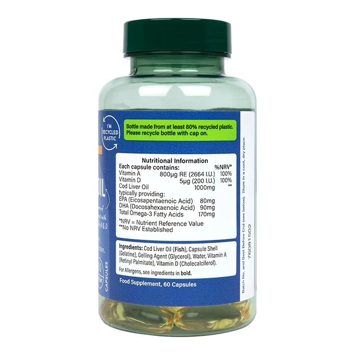 Csukamájolaj 1000mg - 60db - Image 3