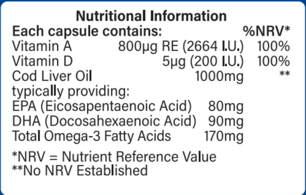 Csukamájolaj 1000mg - 60db - Image 5