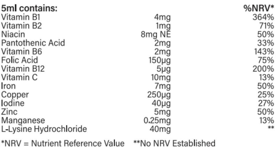 Vas,B-vitaminokkal, ásványi anyagokkal és C-vitaminnal szirup - 500ml - Image 4