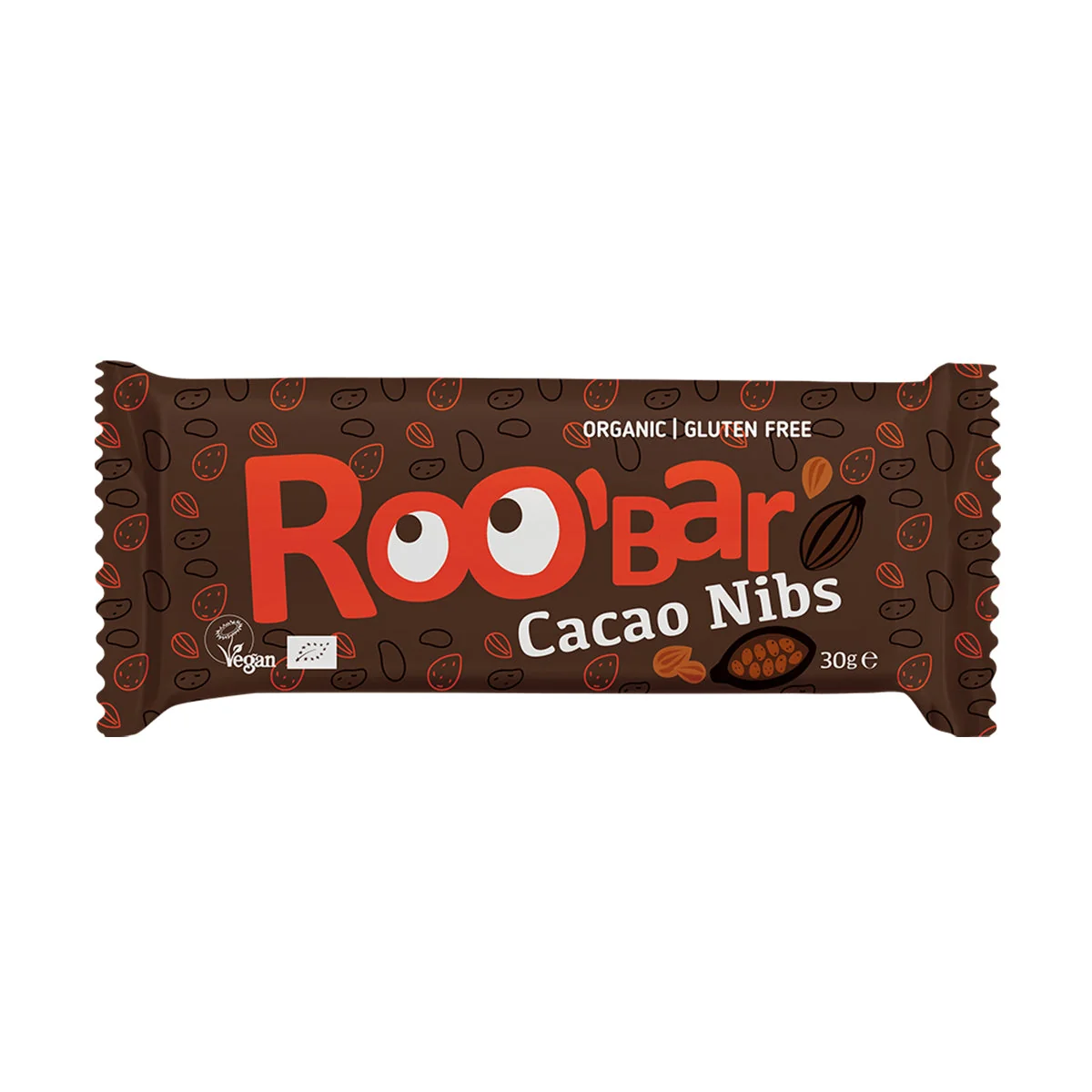 Kakaóbab-mandula gyümölcsszelet - bio - 30g