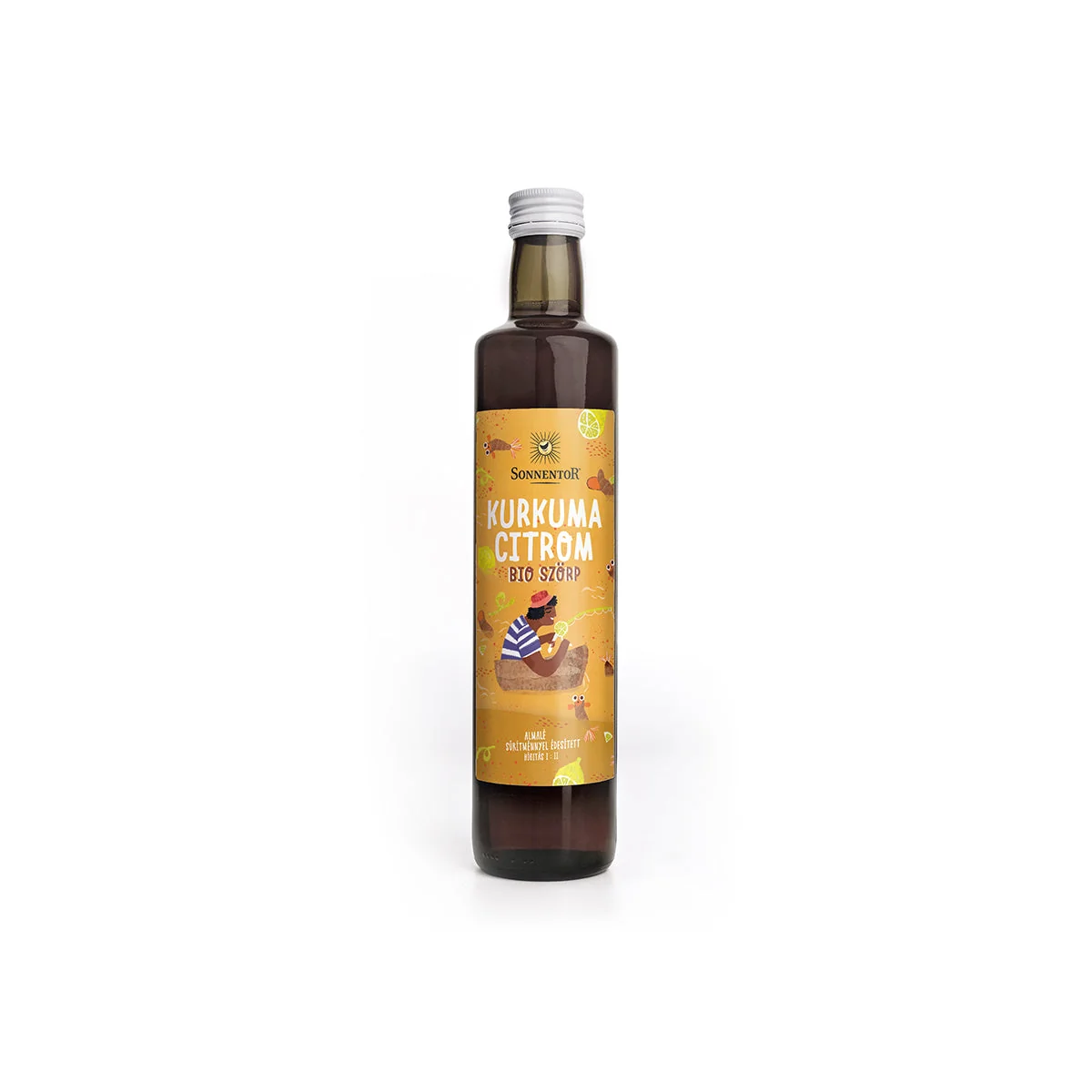 Kurkuma-Citrom szirup - bio - 500ml