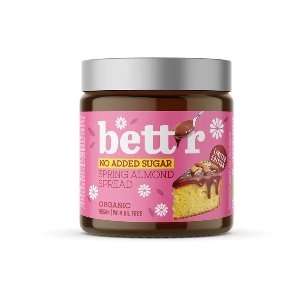 Mandulakrém Spring No Added Sugar - bio - 250g