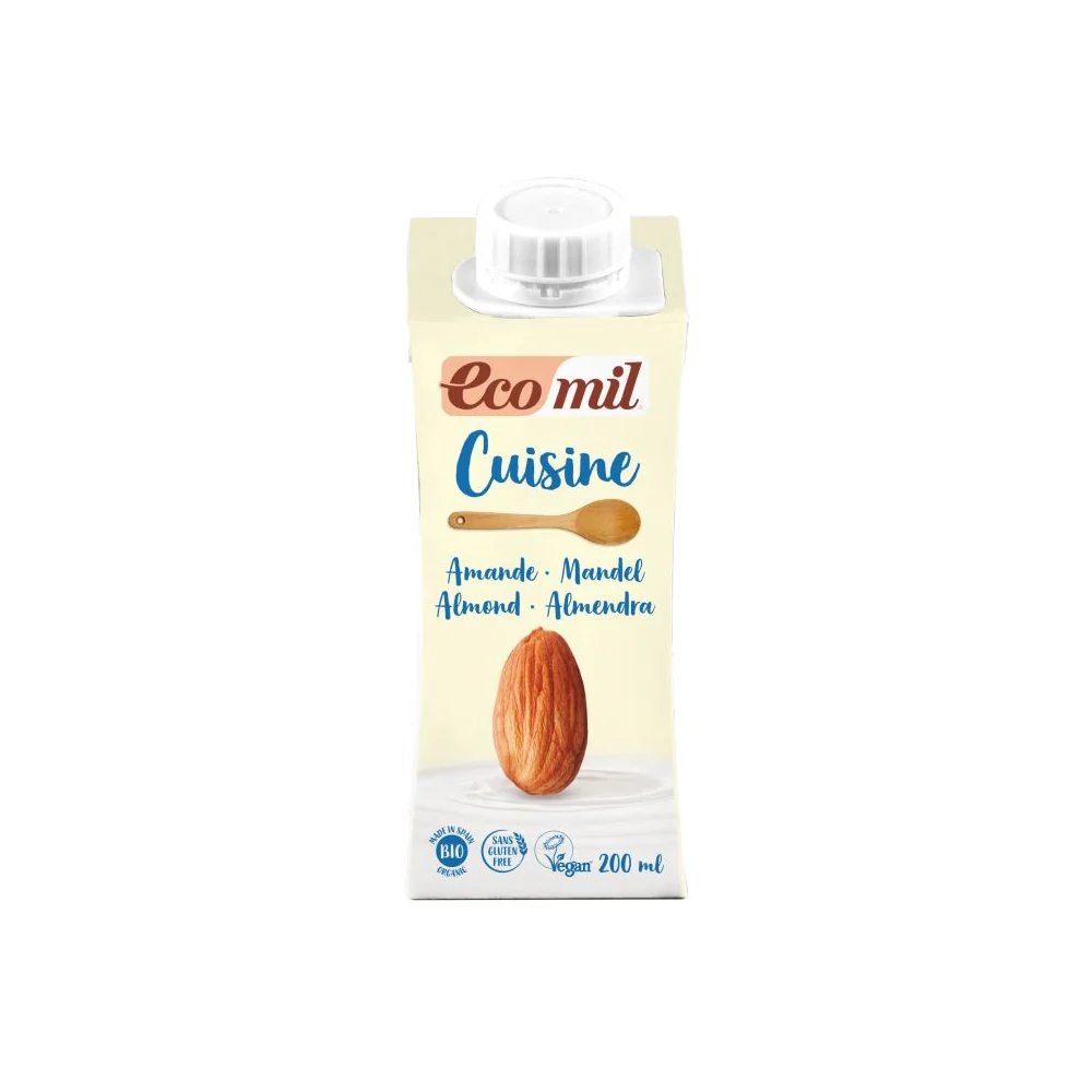Növényi Mandula Tejszín UHT - bio - 200ml