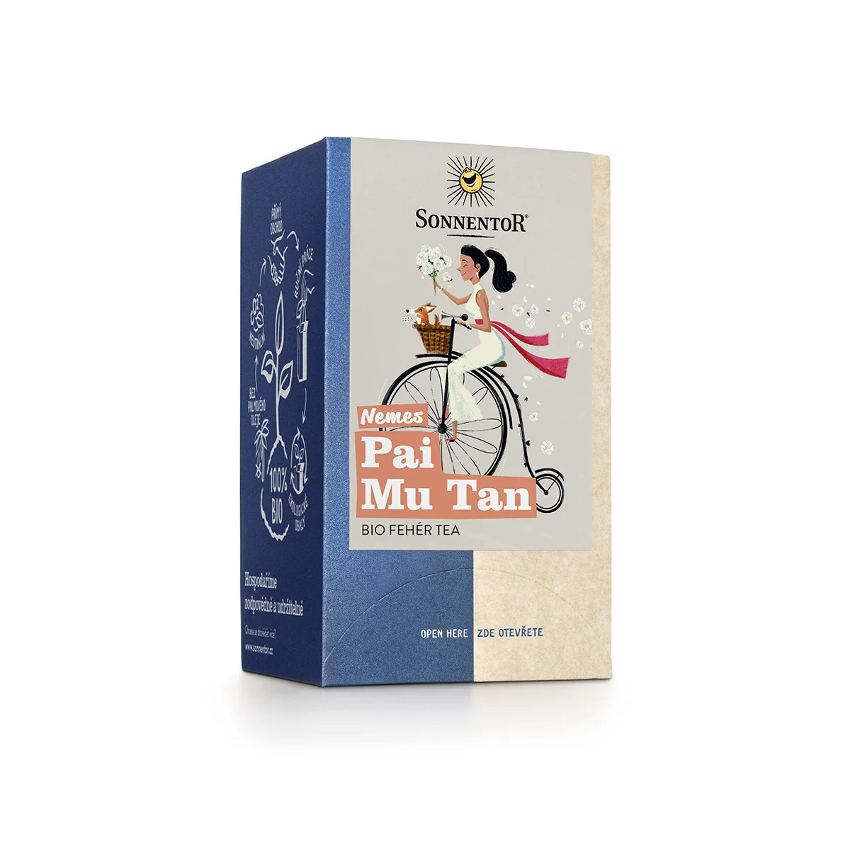 Pai Mu Tan fehér tea - 18db - bio