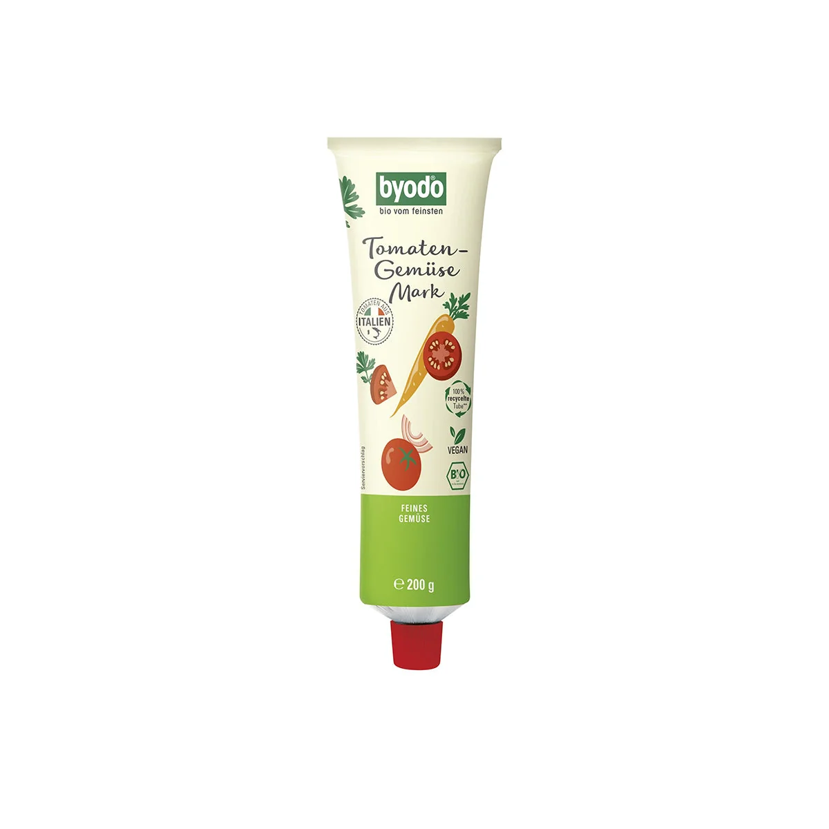 Paradicsom-zöldség konc. tubusban - bio - 200g