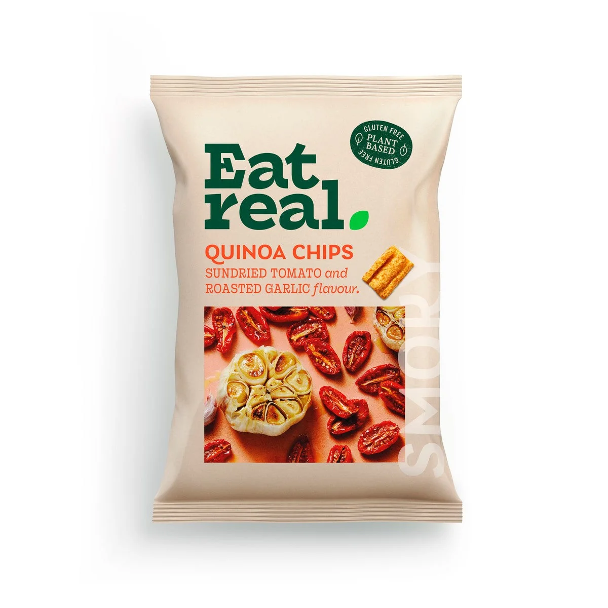Quinoa Chips Szárított Paradicsomos & Fokhagymás - 90g