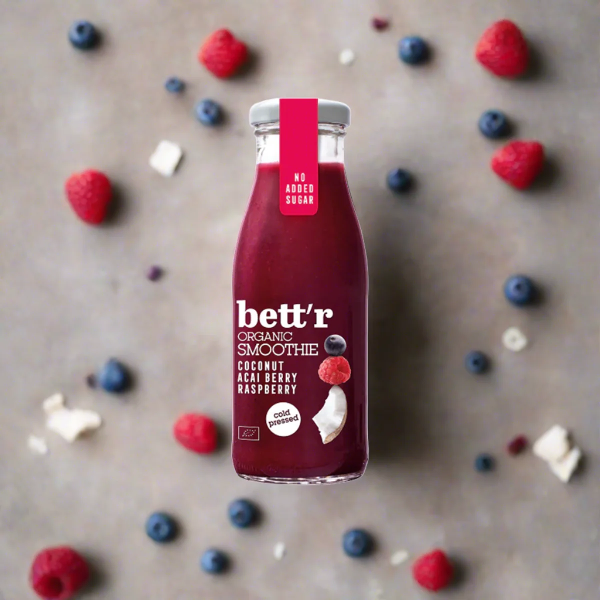 Kókusz-Acai-Málna smoothie - bio - 250ml - Image 2