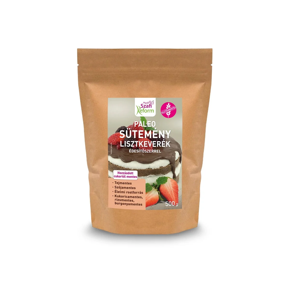 Szafi Reform paleo sütemény lisztkeverék édesítőszerrel - gluténmentes - 500g