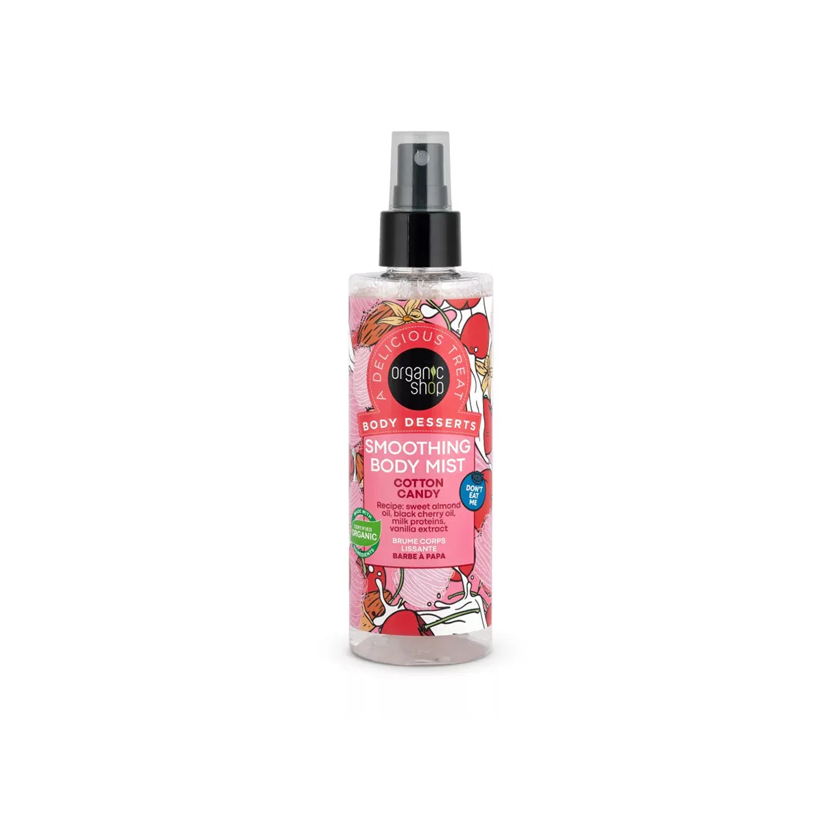 Vattacukor illatú bőrsimító testpermet - 200ml