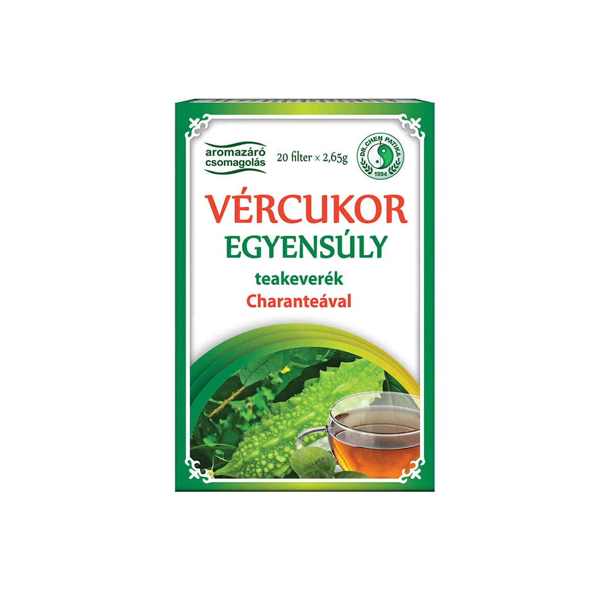 Vércukor egyensúly teakeverék Charanteával - 90g