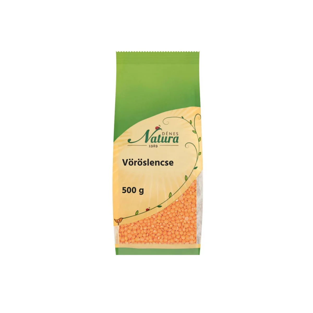 Vöröslencse natura - 500g
