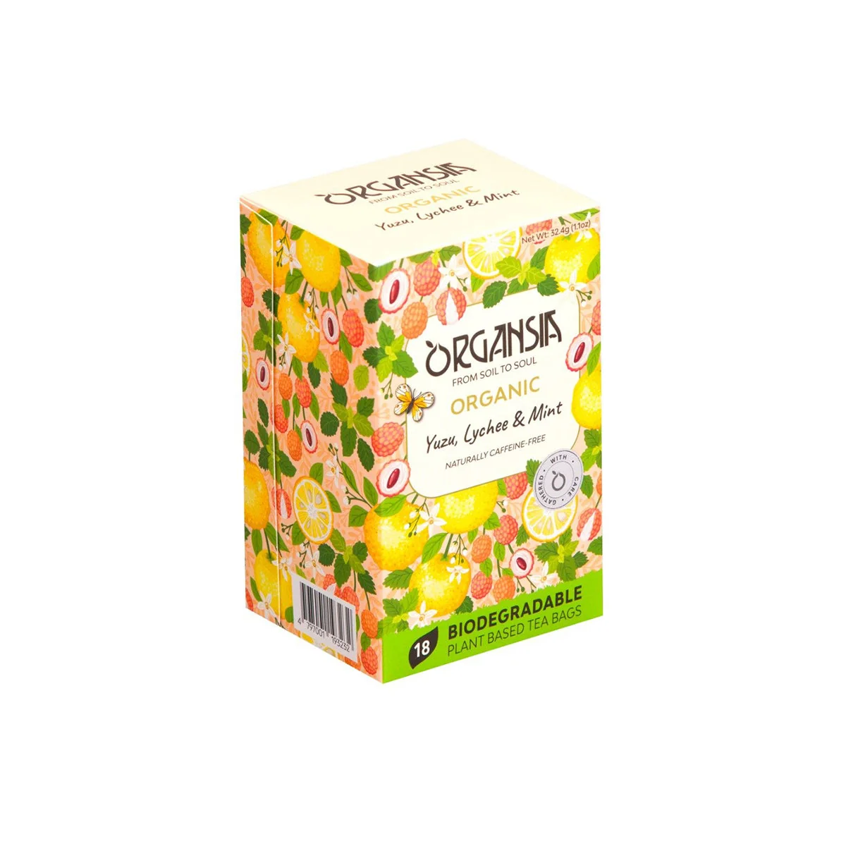 Yuzu Licsi & Menta tea - bio - 18db