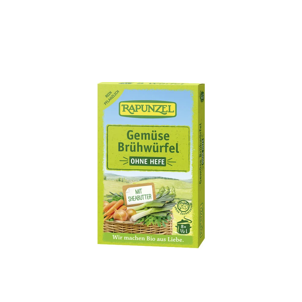 Zöldségleves kocka élesztő nélkül - 80g